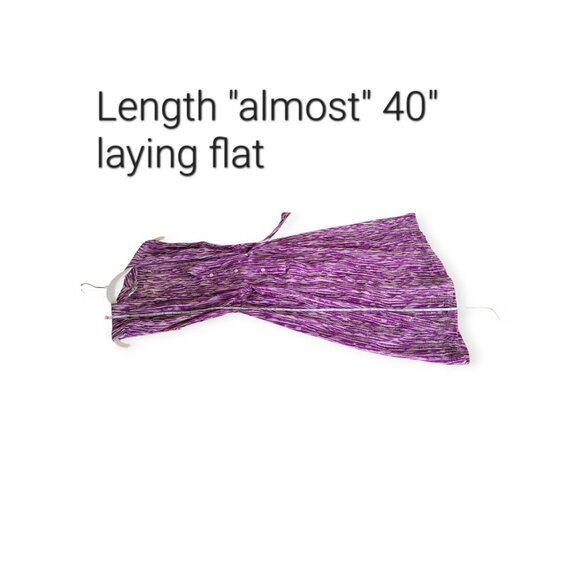 Tucker Silk Zebra Sleeveless Belted Dress Size M - Picture 8 of 9